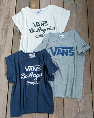 VANS 3ロゴTシャツ