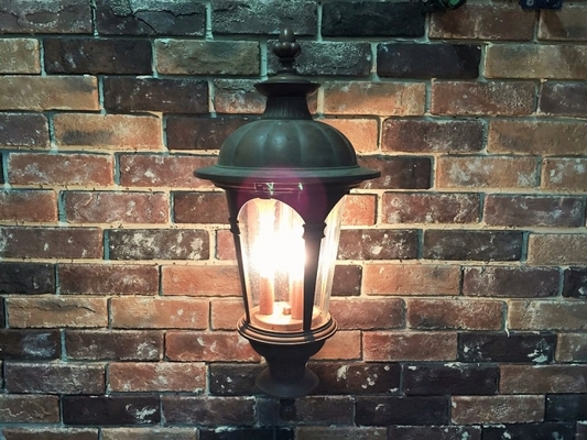 USA製 ブラウン アイアン ブラケットランプ