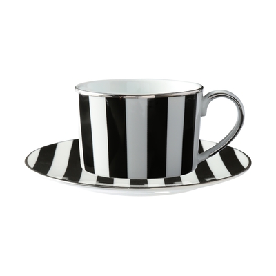 ニューモ カップ&ソーサー ストライプ