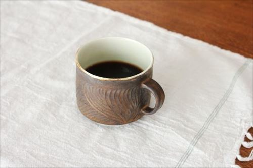 Nadeboriマグカップ　M　GB　半磁器　アトリエキウト