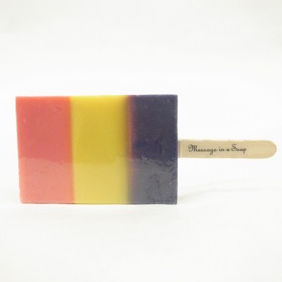 メッセージ・インナ・ソープ ice cream soap bar blueberry orange
