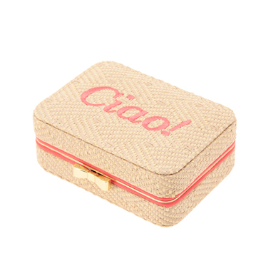 ジュエリーケース メタルリボン S