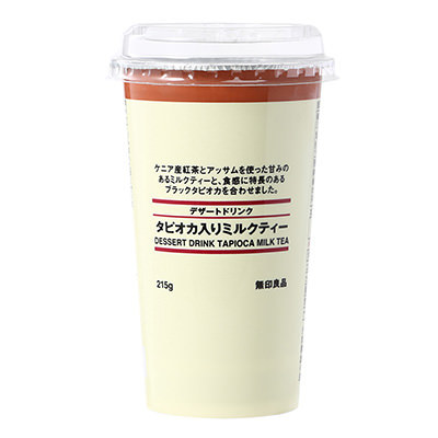 デザートドリンク　タピオカ入りミルクティー　２１５ｇ