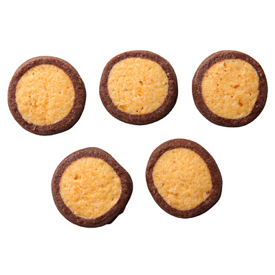 オレンジとショコラのクッキー