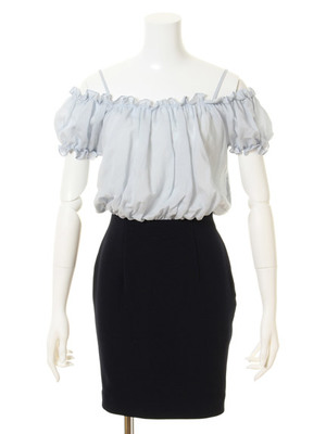 snidel (スナイデル)  ドッキングタイトワンピース