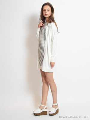 snidel (スナイデル)  ロングカーディ付きミニワンピース