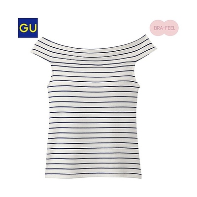 ブラフィールボーダーオフショルダーＴ