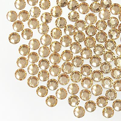 シャンパンゴールド 5mmラウンドアクリルストーン