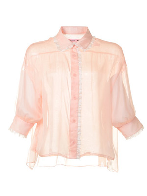 fleamadonna (フリーマドンナ)  シースルーフリルブラウス