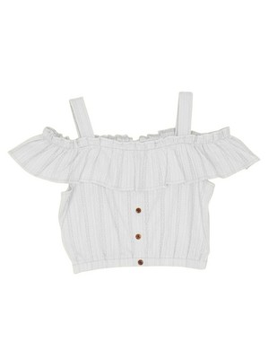 コットンオフショルTOPS