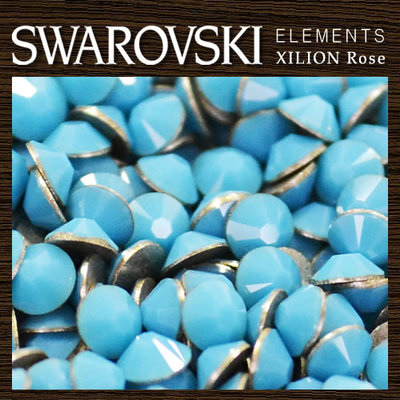 スワロフスキーラインストーン [ターコイズ