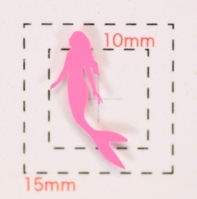 人魚ネイルシール