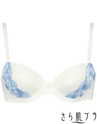 キレイ[Ｋｉｒｅｉ] さら肌ブラ　３／４カップブラ