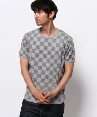 【Ciaopanic】 50/-裏市松柄PTリバーシブルTee