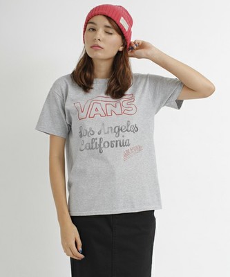 MILKFEDxVANS S/S TEE　（VANS/ヴァンズ/Tシャツ/ロゴ）
