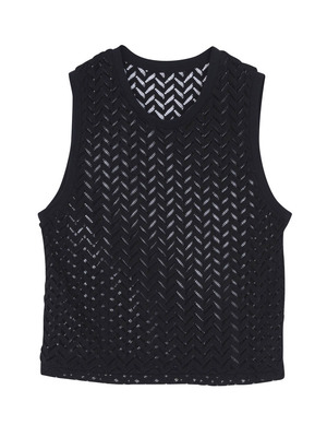 【EMODA】BIGアームレースタンクトップ