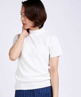 ボトルネックニットプルオーバー -15SS-