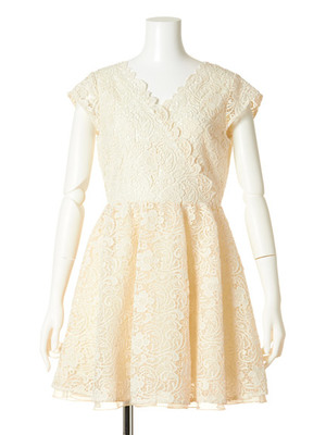 Lily Brown (リリーブラウン) ケミカルレースワンピース