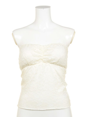 Lily Brown (リリーブラウン) レースベアトップ