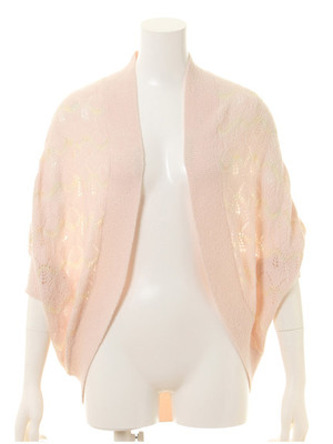 【gelato pique】moco moco’スムーズィー’クロシェレースボレロ