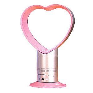 ハート型羽なし扇風機