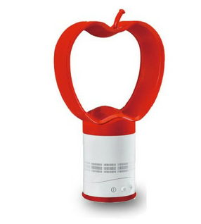 リンゴ型羽根なし扇風機