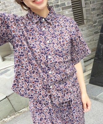 ペイズリーシャツ