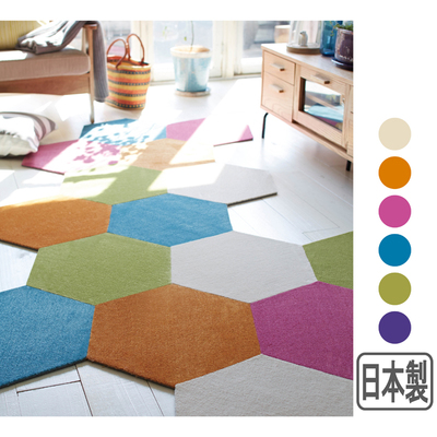 北欧調タイルカーペットYNA
