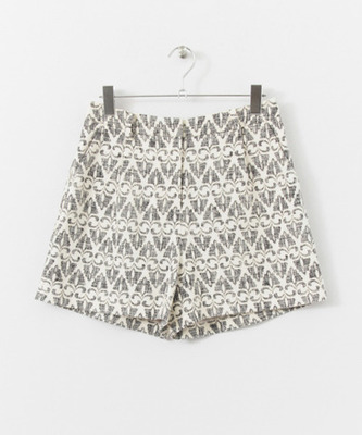 アフリカントライバルプリントショートパンツ