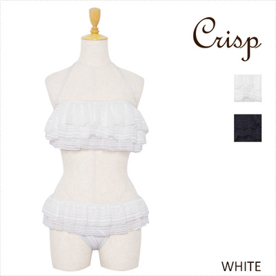 【WEB SHOP限定】レースフリルビキ