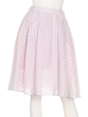 snidel メッシュレーススカート