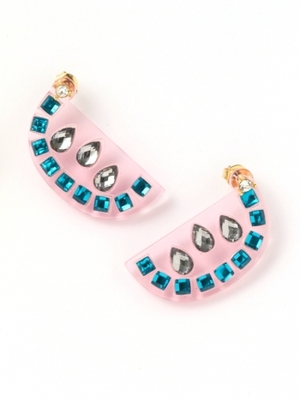 ビジューフルーツピアス