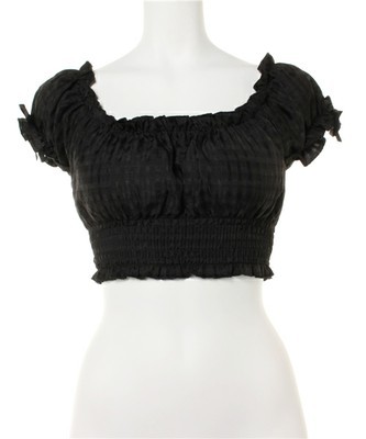 piffsleeve Gingham tops