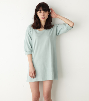 MOUSSY(マウジー) SIMPLE U/N CUT OP