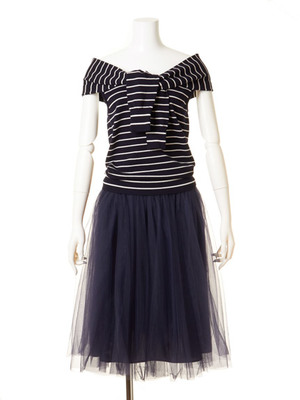 ストールチュールコンビワンピース/FRAY I.D