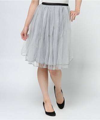 archives チュールミディスカート