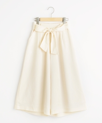 リボン付ガウチョパンツ