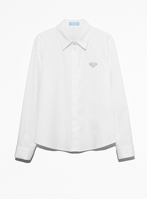 Diamond shirt ダイヤモンド刺繍シャツ