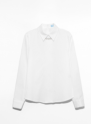 Pearl shirt パール刺繍シャツ