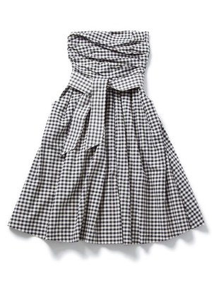 紗栄子コラボ・ギンガムチェック ベアワンピース