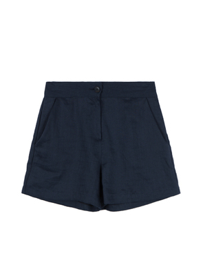 ベーシックリネンショーツ