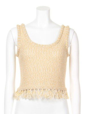 Lily Brown MIXテープヤーントップス