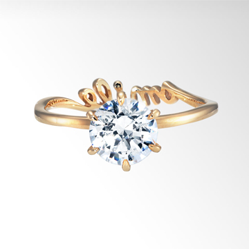 STAR JEWELRY girl CUBIC ZIRCONIA ROUND RING