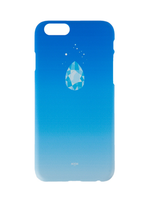 Aquamarine phone case ブルーストーンスマホケース