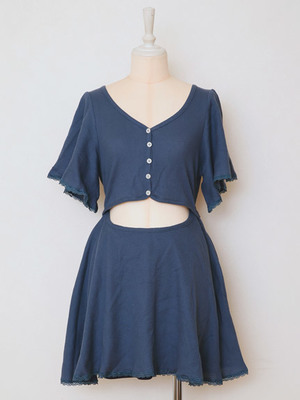 カットアウェイミニワンピ