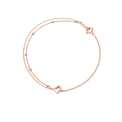 4℃ K10ピンクゴールド ブレスレット