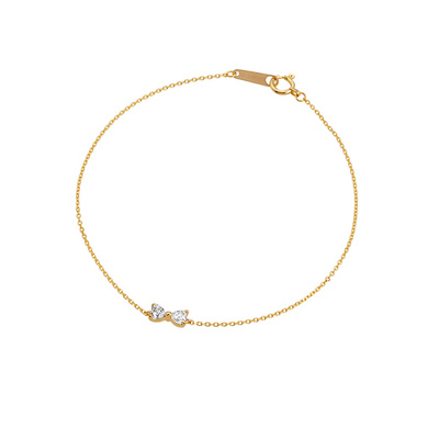 canal4℃ K10イエローゴールド ブレスレット