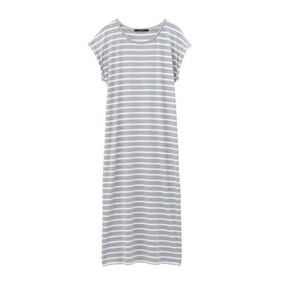 aquagirl MUNICH レーヨン混カットソーワンピース