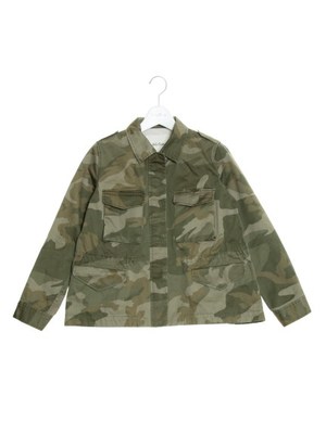 Mila Owen コーティングミリタリージャケット