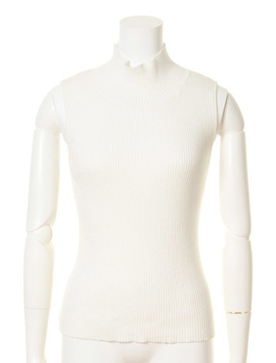 リブニットトップス